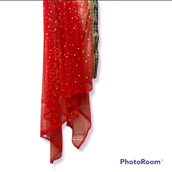 Women Pakistani / Indian  3 pcs Designer Suit - Picture 4 of 8